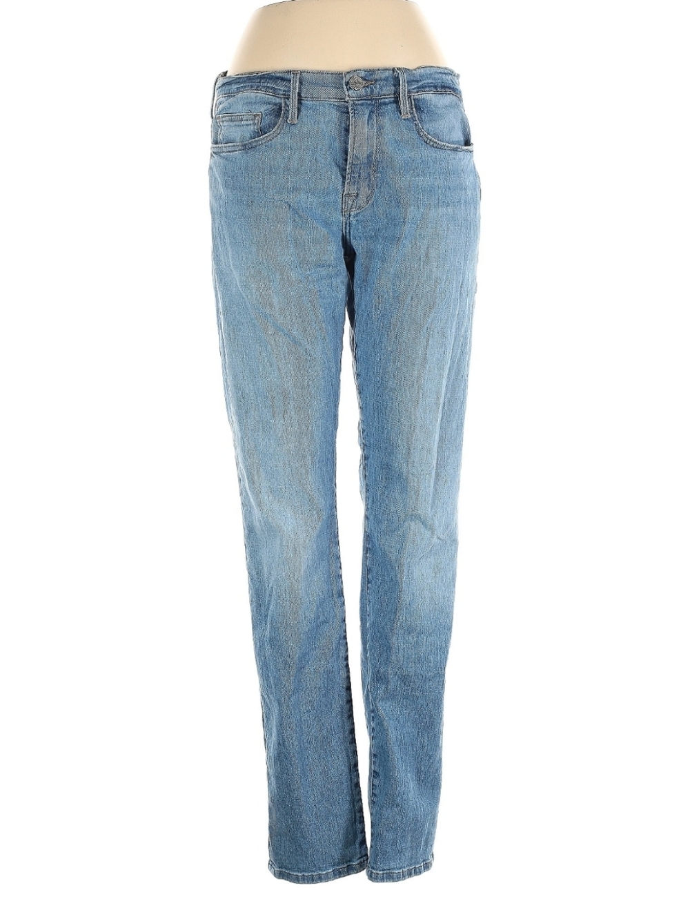 Frame Denim Women's Light Blue Straight Leg Jeans Classic L' Homme Slim 32x32